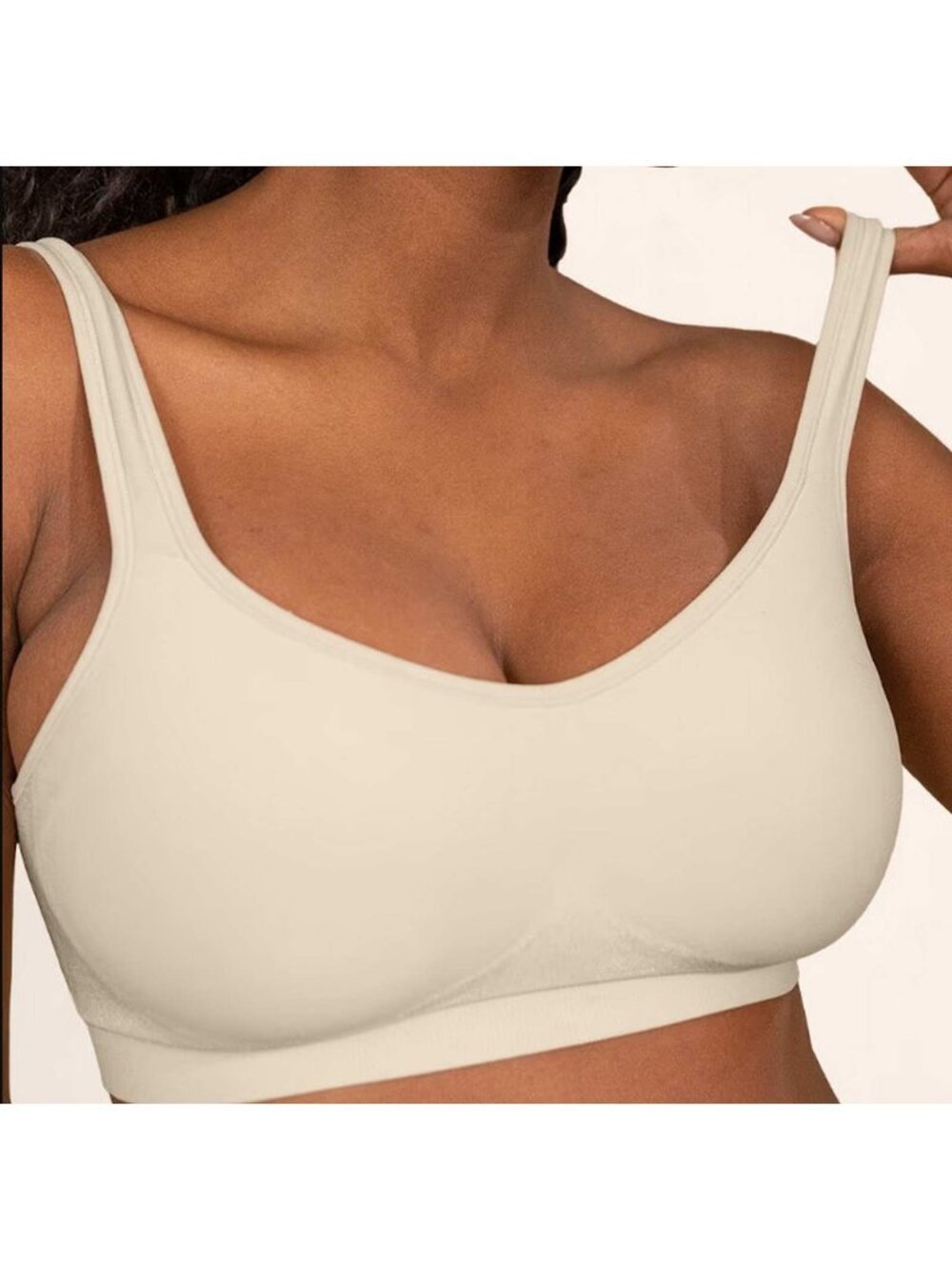 Truekind by Shapermint Daily Comfort Wireless Shaper Bra LARGE  (333)